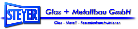 Logo Steyer Glas + Metallbau GmbH
