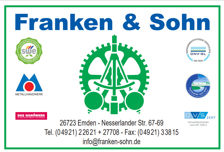 Logo Franken & Sohn GmbH & Co. KG
