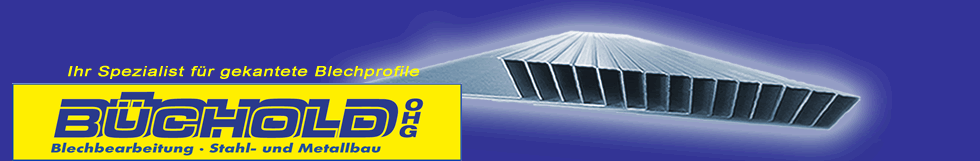 Logo Büchold Blechbearbeitung Stahl+Metallbau OHG