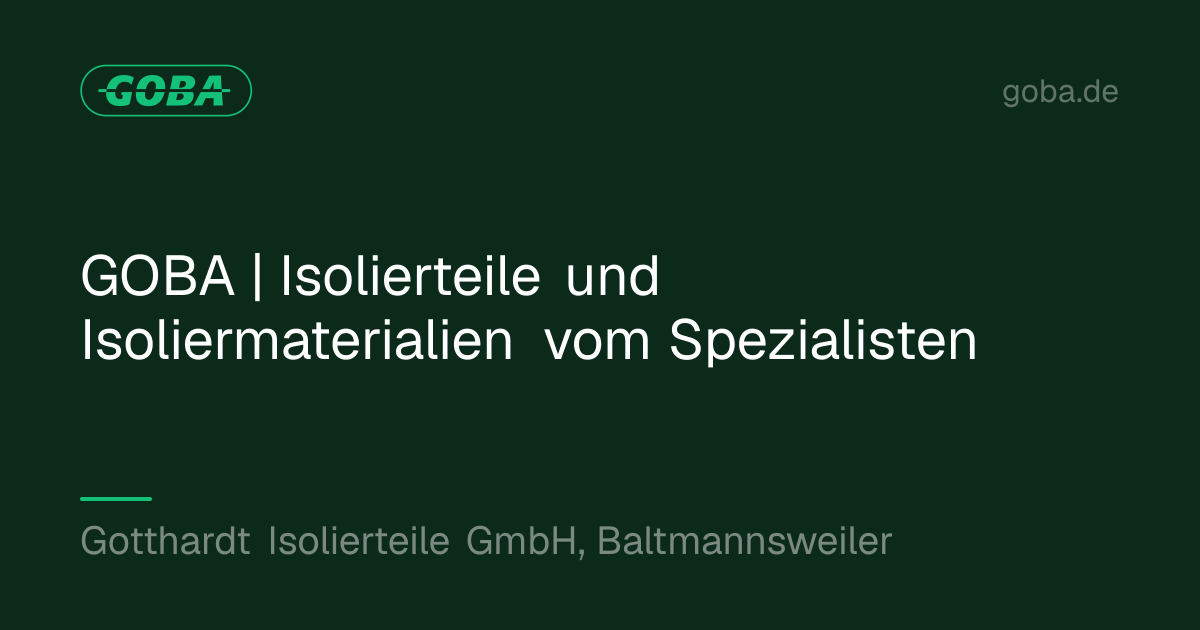 Logo Gotthardt Isolierteile GmbH